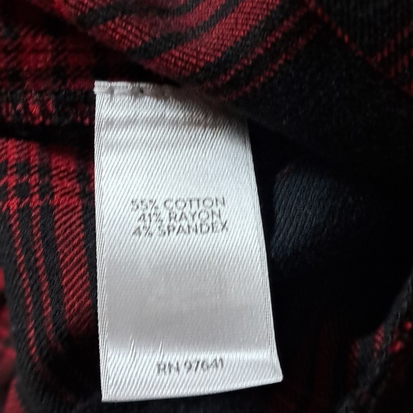 J Jill Plaid Premium Bi-Stretch Pant Size 10 Casual Tartin Academia Preowned - Picture 7 of 9